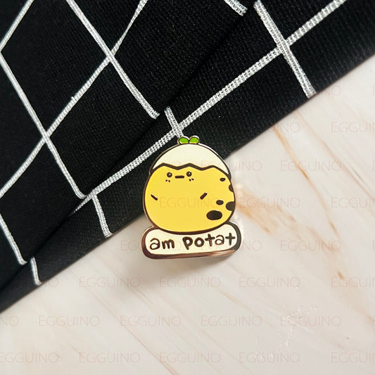 Enamel Pin: Am Potat