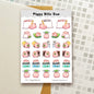 Sticker Sheet: J015 Piggy Bills Due