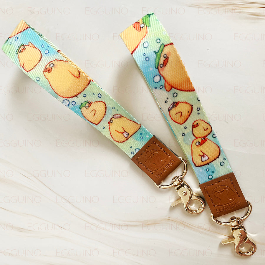 Wrist Lanyard: Bath Duckers