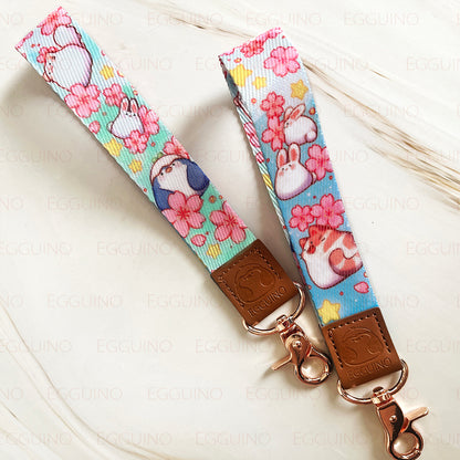 Wrist Lanyard: Sakura Flowers