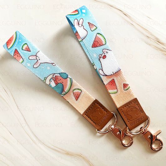 Wrist Lanyard: Watermelon Beach