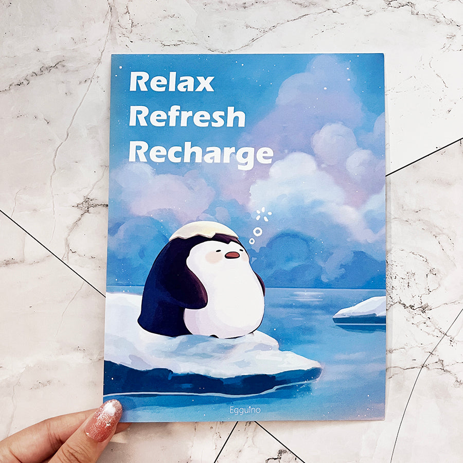 Art Print: Relax Refresh Recharge