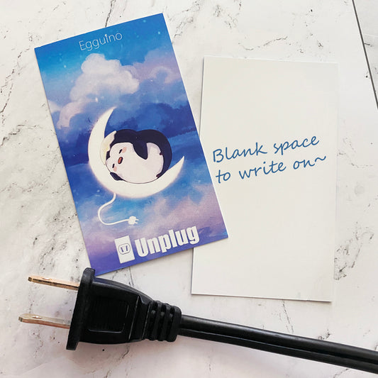 【Compliment Card】Unplug