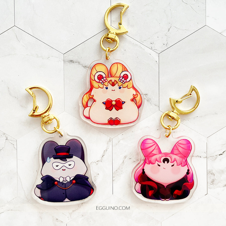 【Keychain】Sailor Bun