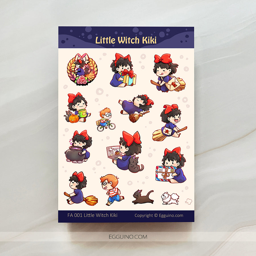 Sticker Sheet: Little Witch